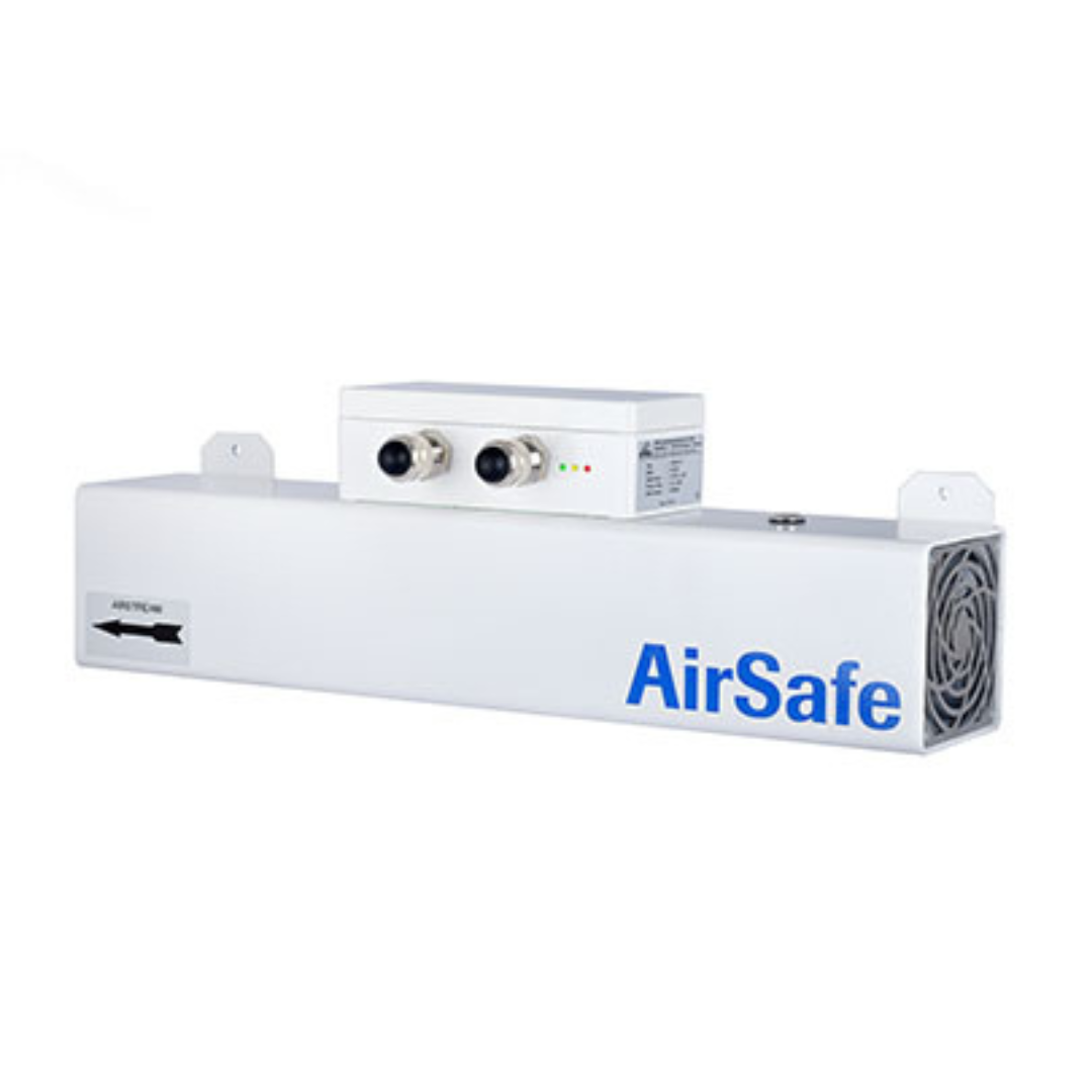 Monitoreo de concentración de polvo en ambientes industriales | AirSafe 2 | Envea SWR