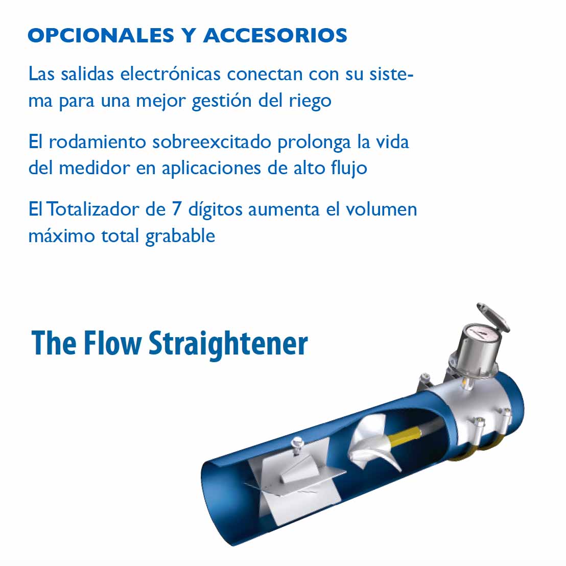 Caudalímetro de agua para riego y aguas municipales | McPropeller | McCrometer